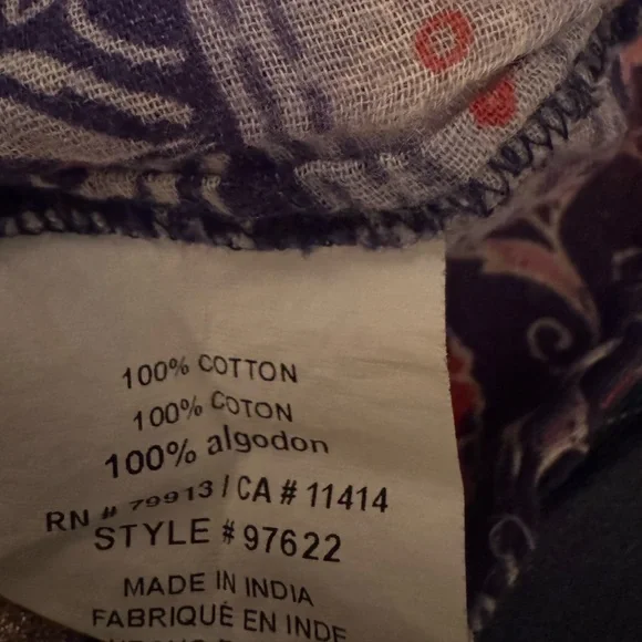 Blouse & shorts maternity Motherhood boho top jeans denim Bohemian old navy M 10 - Picture 11 of 17